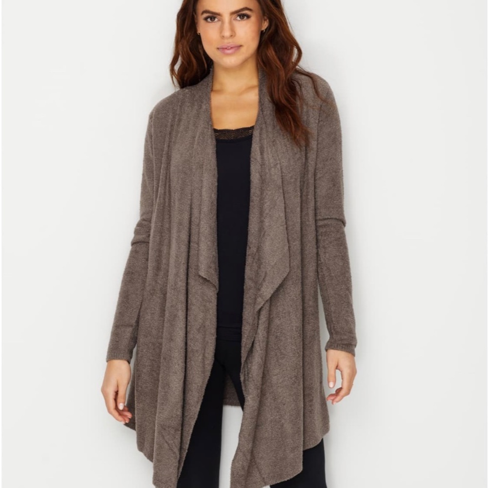 Barefoot Dreams Purple cardigan